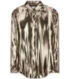 Saint Laurent Silk-blend Shirt