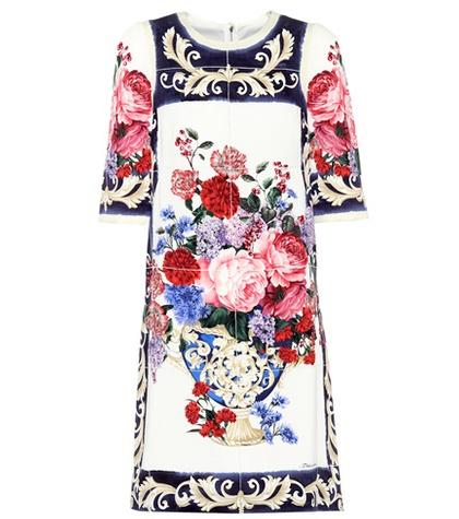 Etro Floral-printed Silk Dress