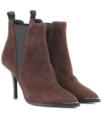 Valentino Jemma Suede Ankle Boots
