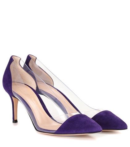 Lemlem Plexi Suede Pumps