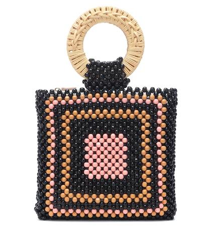 Ulla Johnson Keya Mini Wood Tote
