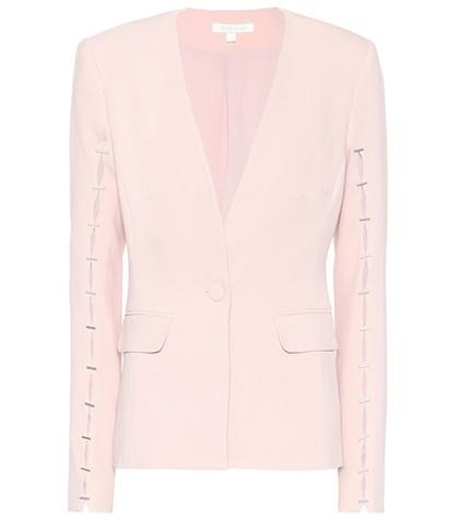 Jonathan Simkhai Embellished Crêpe Blazer