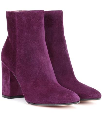 Marc Jacobs Rolling 85 Suede Ankle Boots
