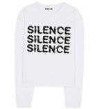 Mcq Alexander Mcqueen Triple Silence Printed Cotton Sweatshirt