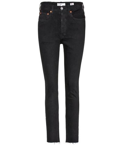 Melissa Odabash High Rise Ankle Crop Skinny Jeans