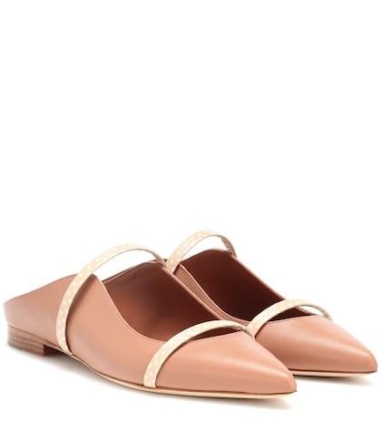 Malone Souliers Maureen Luwolt 20 Leather Slippers