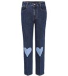 Stella Mccartney Heart-appliquéd Jeans