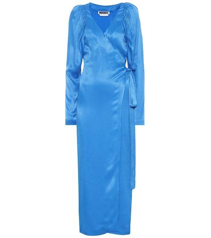 Rotate Birger Christensen Satin Maxi Dress