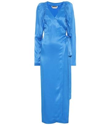 Rotate Birger Christensen Satin Maxi Dress