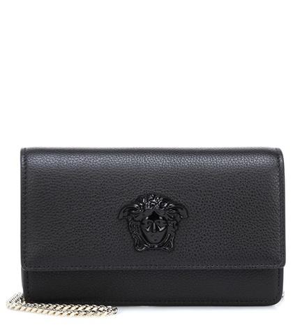 Versace Palazzo Leather Clutch