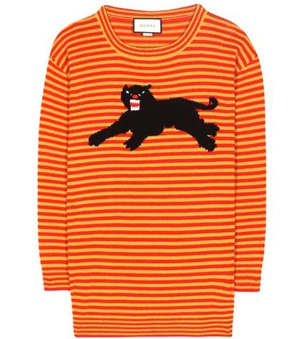 Gucci Striped Wool Sweater.
