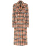 Burberry Vintage Check Wool Trench Coat