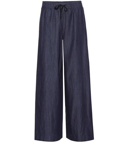S Max Mara Laveno Wide-leg Cotton Pants