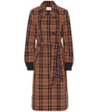 Dorothee Schumacher Checked Trench Coat