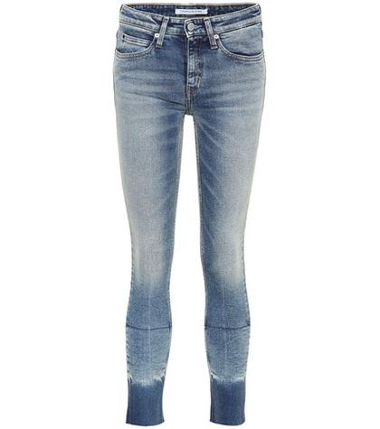 Calvin Klein Jeans Cropped Skinny Jeans
