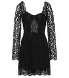 Dolce & Gabbana Cotton-blend Lace Minidress