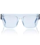 Anna Kosturova Icy Ice Acetate Sunglasses