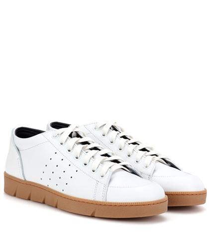 The Row Leather Sneakers