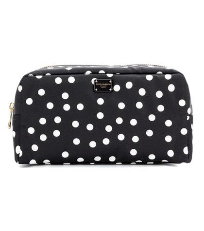 Dolce & Gabbana Polka-dot Cosmetic Case