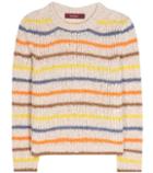 M.i.h Jeans Striped Mohair-blend Sweater