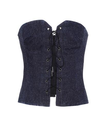 Isabel Marant Pryam Denim Corset