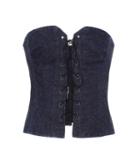 Isabel Marant Pryam Denim Corset