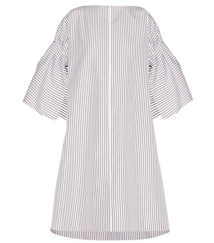 Victoria Victoria Beckham Exclusive To Mytheresa.com – Striped Cotton Dress