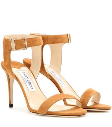Jimmy Choo Truce 85 Suede Sandals