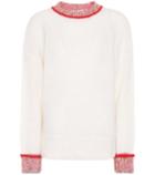 Aquazzura Take Off Mohair-blend Sweater