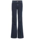 J Brand Tailored Flare High-rise Jeans