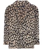 Kate Moss For Equipment Lake Pajama Printed Silk Blouse