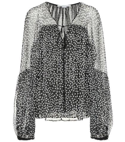 Stella Mccartney Silk-blend Blouse