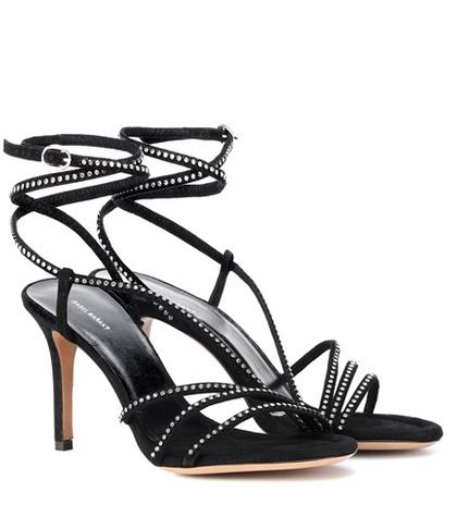 Isabel Marant Ampsee Crystal Embellished Sandals