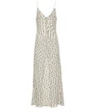 Stella Mccartney Metallic Knit Maxi Dress