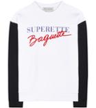 Tre Ccile Superette Baguette Cotton Sweatshirt