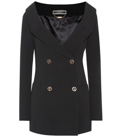 Versace Silk Crêpe Blazer