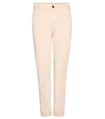 Robert Friedman Cropped Cotton Chinos