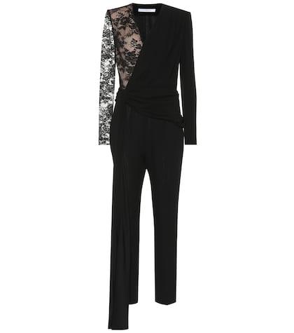 Givenchy Lace And Cotton-blend Jumpsuit