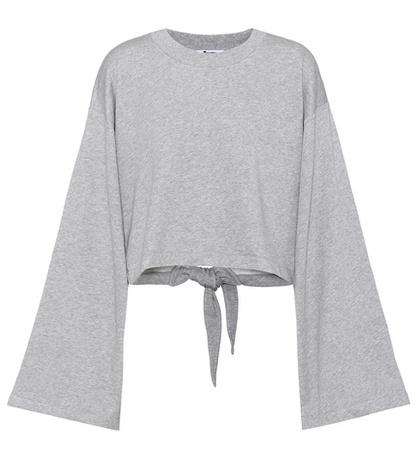 Bottega Veneta Cotton-blend Cropped Sweater