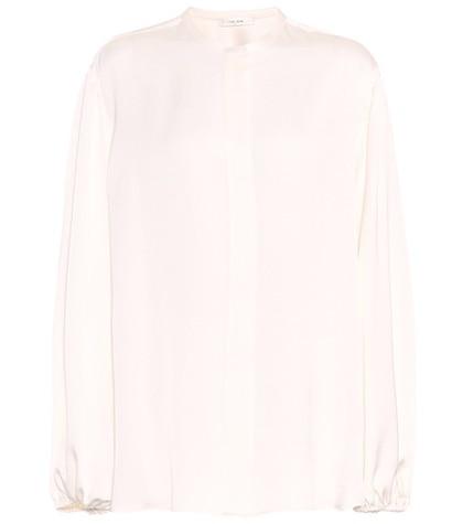 The Row Maura Silk Shirt