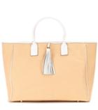Melissa Odabash Barbados Cotton And Leather Tote