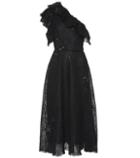 Valentino Embellished Mohair-blend Midi Dress