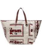 Karla Colletto Printed Linen Tote