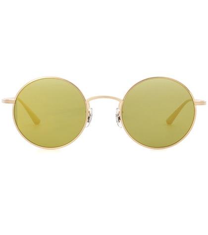Versace After Midnight 49 Round Sunglasses