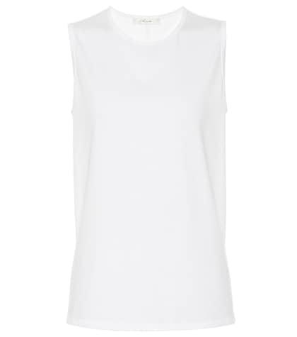 The Row Lona Cotton Sleeveless Top