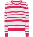 Roger Vivier Striped Cashmere Sweater