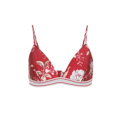 Zimmermann Corsair Floral Bikini Top
