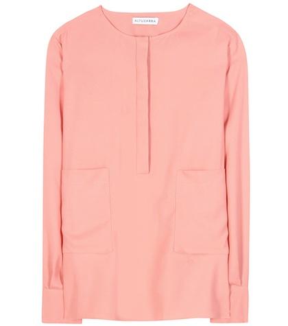 Vince Carnegie Silk Blouse