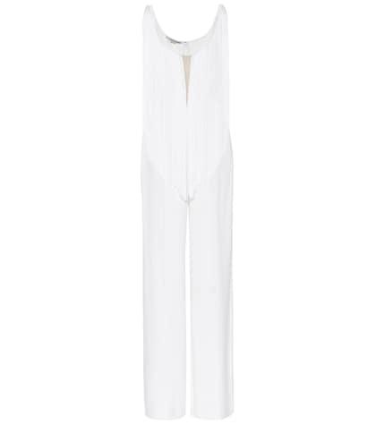 Stella Mccartney Danika Fringe Cady Jumpsuit
