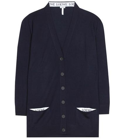 Roger Vivier Virgin Wool Cardigan